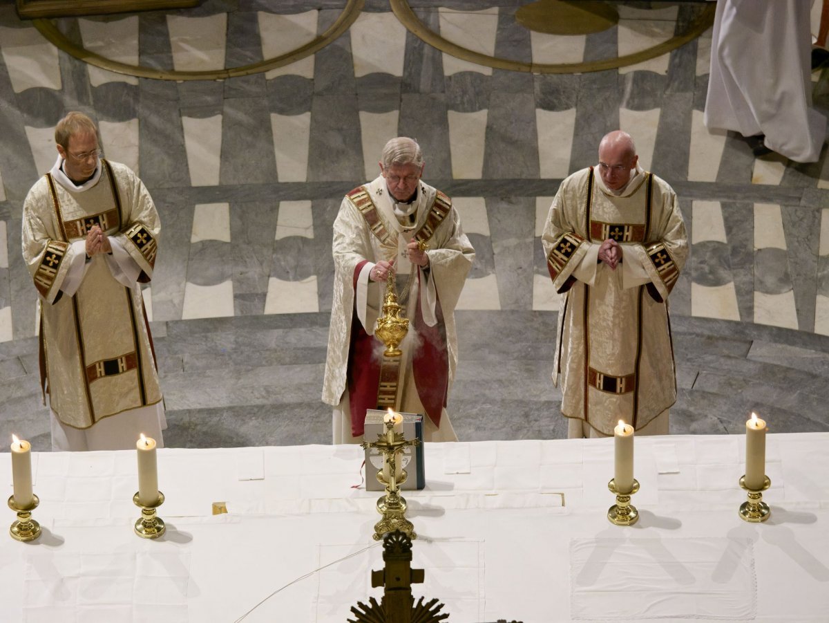 Messe chrismale 2024. © Yannick Boschat / Diocèse de Paris.