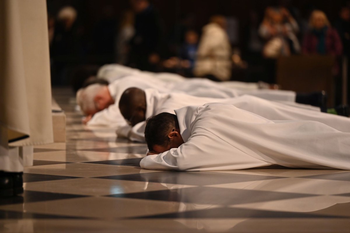 Ordinations des diacres permanents 2025. © Marie-Christine Bertin / Diocese de Paris.