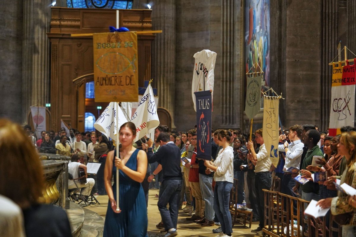 Messe des Etudiants d'IDF 2026. © Illian Callé - Diocèse de Paris.