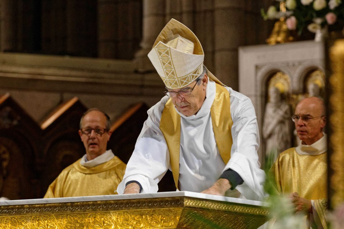 Messe d'ouverture du Jubilé du Sacré-Cœur de Montmartre. © Yannick Boschat / Diocèse de Paris.