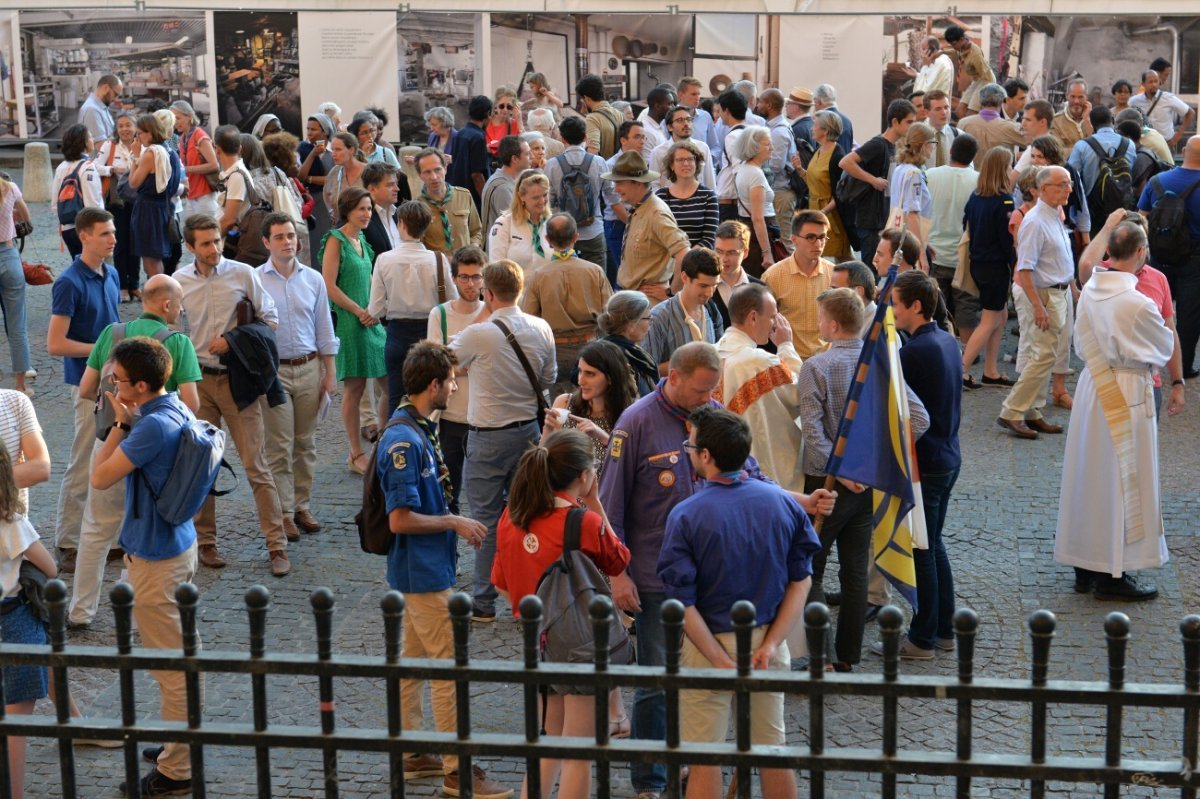 Messe pour les jeunes et les vocations. © Marie-Christine Bertin / Diocèse de Paris.