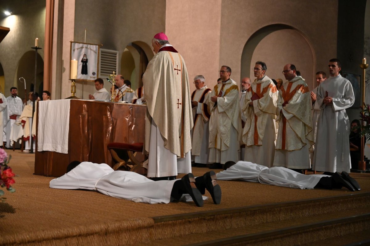 Ordination diaconale en vue du sacerdoce du 27 septembre 2025. © Marie-Christine Bertin / Diocese de Paris.
