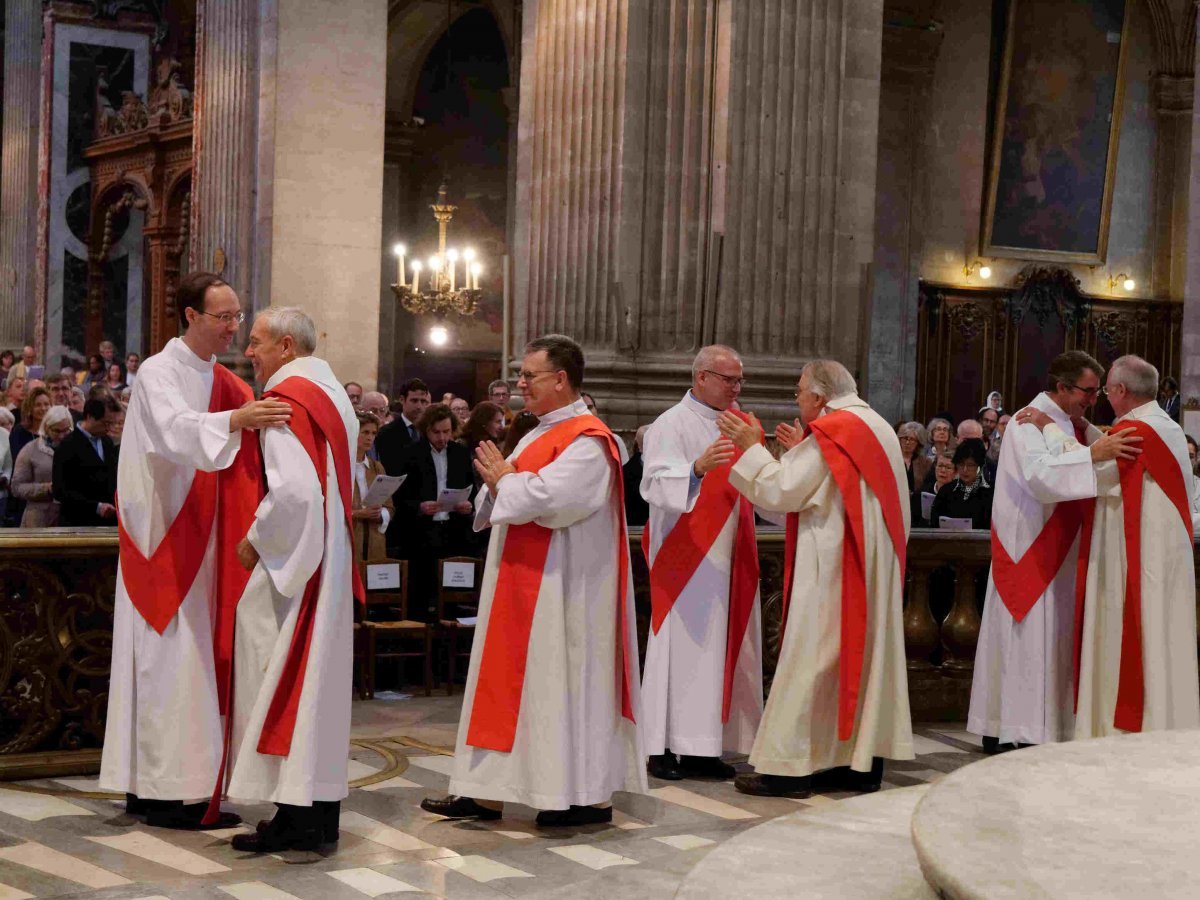 Ordinations de diacres permanents 2019. © Yannick Boschat / Diocèse de Paris.