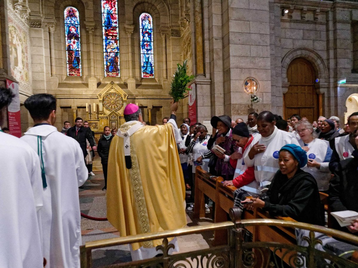 Messe d'ouverture du Jubilé du Sacré-Cœur de Montmartre. © Yannick Boschat / Diocèse de Paris.