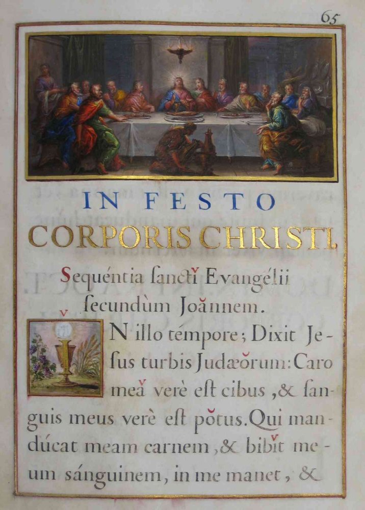 Fête du Corps du Christ. 