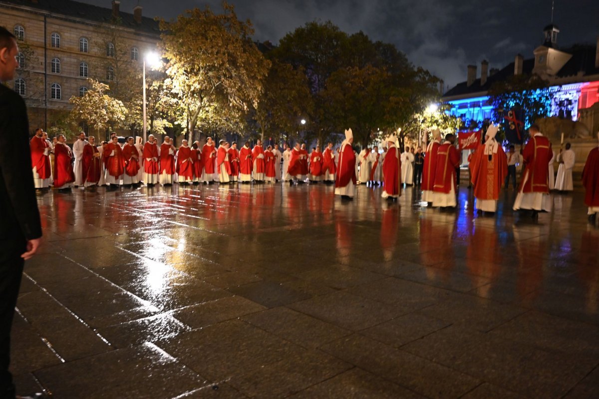 Messe des étudiants d'Île-de-France 2023. © Marie-Christine Bertin / Diocèse de Paris.