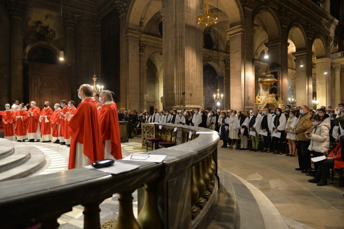 Confirmations d'adultes 2021. © Marie-Christine Bertin / Diocèse de Paris.