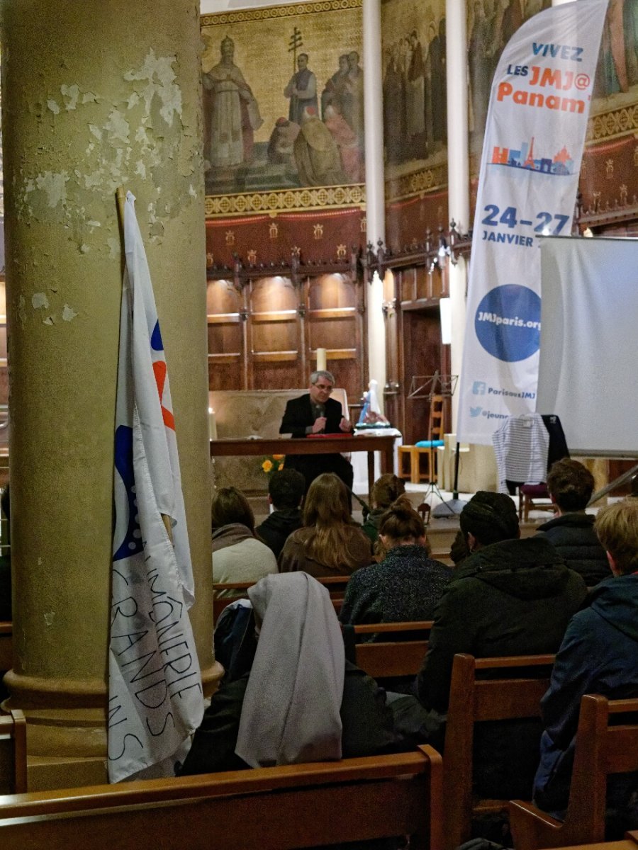 Catéchèse à l'Immaculée-Conception (12e). © Yannick Boschat / Diocèse de Paris.