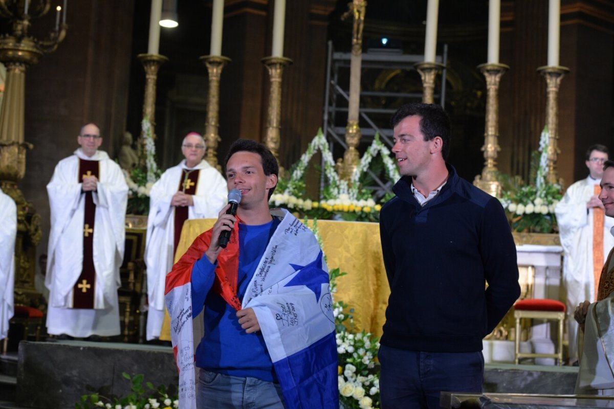 La messe internationale des JMJ@Panam'. © Marie-Christine Bertin / Diocèse de Paris.