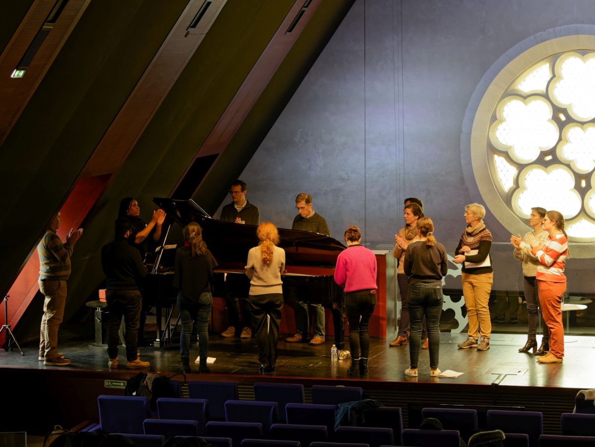 Rencontre diocésaine des acteurs musicaux de la liturgie. © Yannick Boschat / Diocèse de Paris.