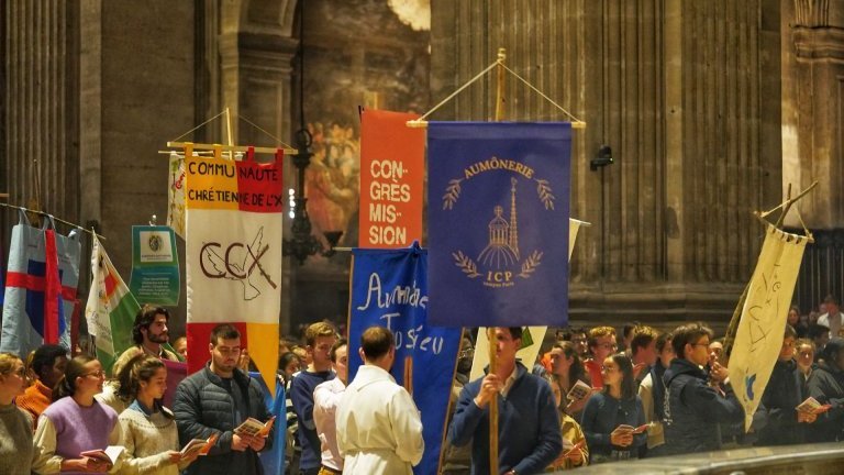 Messe des étudiants 2025. (c) Illian Calle - Diocèse Paris.
