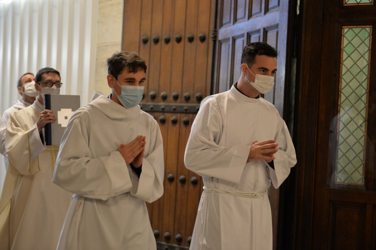 Ordinations diaconales en vue du sacerdoce 2020 à Saint-Pierre de Montrouge (…). © Marie-Christine Bertin / Diocèse de Paris.