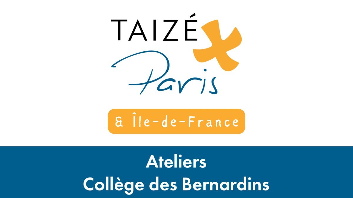 Ateliers au Collège des Bernardins. © Marie-Christine Bertin / Diocèse de Paris.