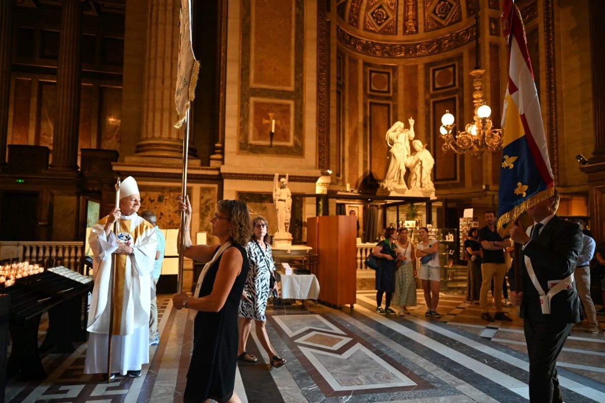 Messe d'ouverture de la Route extra-ordinaire, à l'occasion des (…). © Marie-Christine Bertin / Diocèse de Paris.