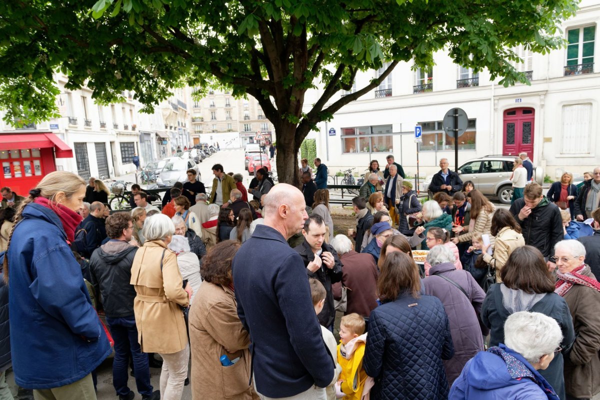 Messe dans le cadre du Festiv'art chrétien de Vaugirard. © Trung Hieu Do / Diocèse de Paris.