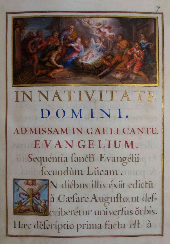 Evangile de Noël. 