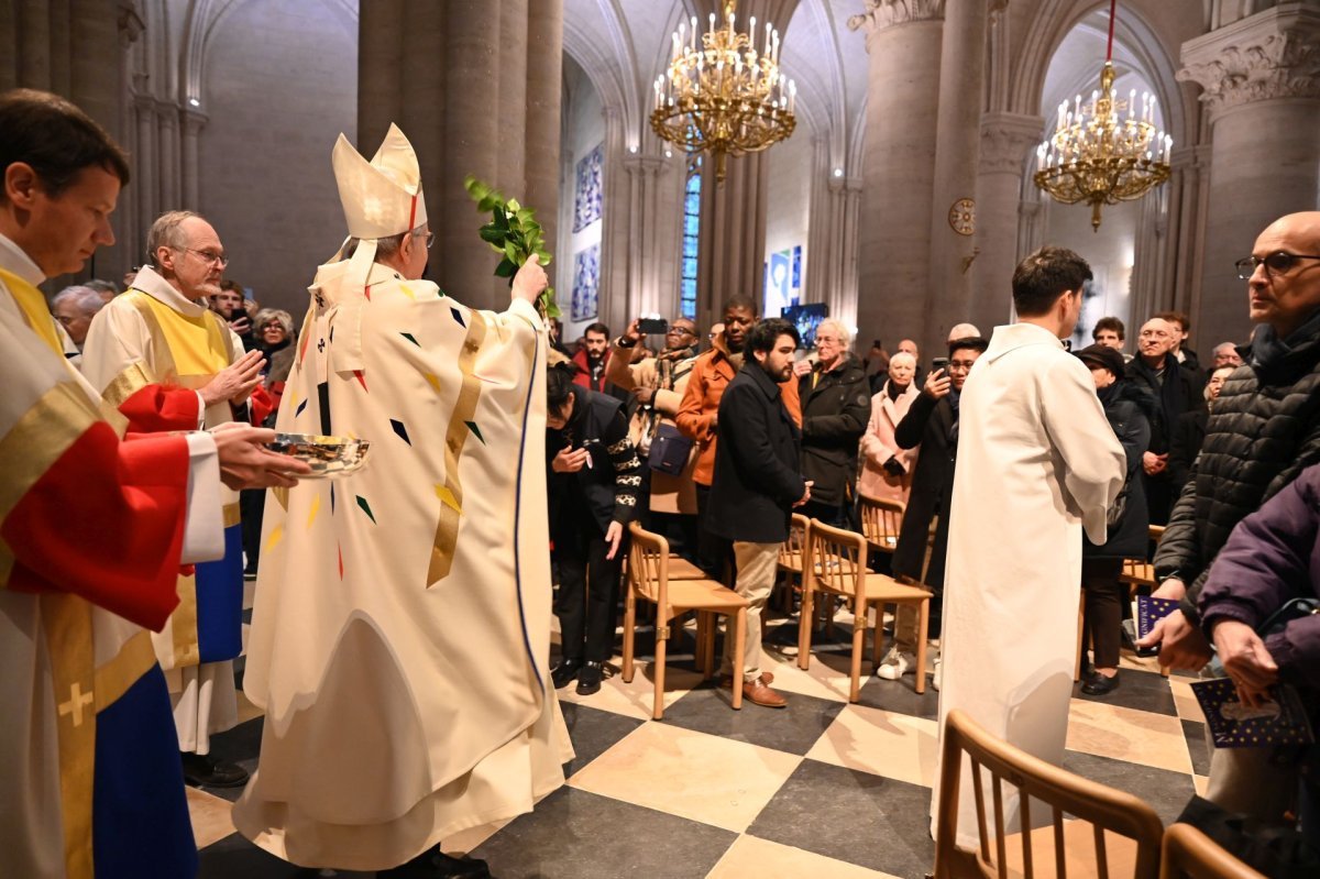 Messe pour les consacrés du diocèse de Paris 2024. © Marie-Christine Bertin / Diocèse de Paris.