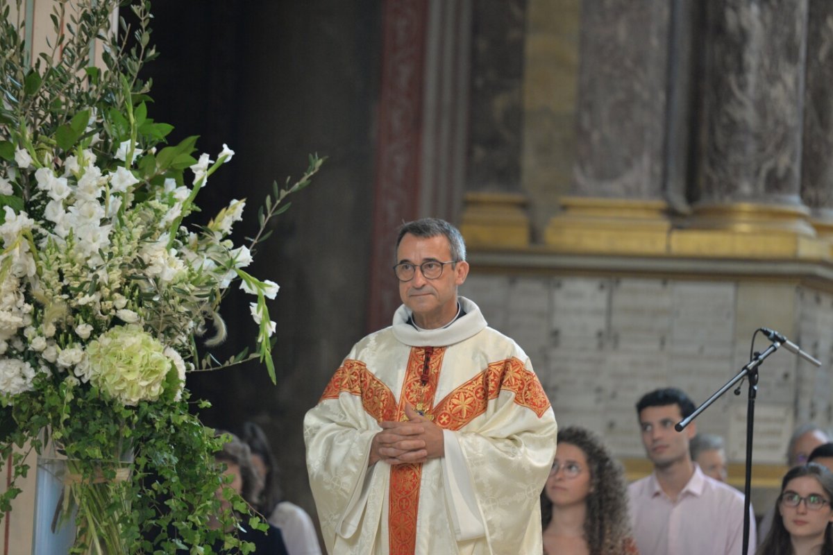 Ordinations diaconales en vue du sacerdoce 2020 à Saint-Germain des Prés (6e). © Marie-Christine Bertin / Diocèse de Paris.