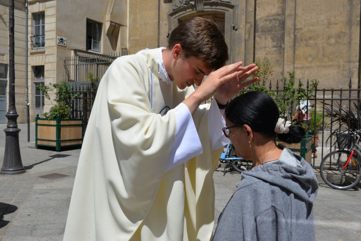 Messe des nouveaux prêtres à Notre-Dame des Victoires. © Marie-Christine Bertin / Diocèse de Paris.