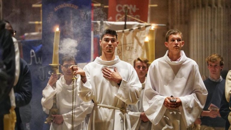 Messe des étudiants 2025. (c) Illian Calle - Diocèse Paris.
