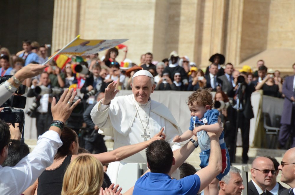 Pèlerinage diocésain à Rome - 1er mai 2013. © Marie-Christine Bertin / Diocèse de Paris.