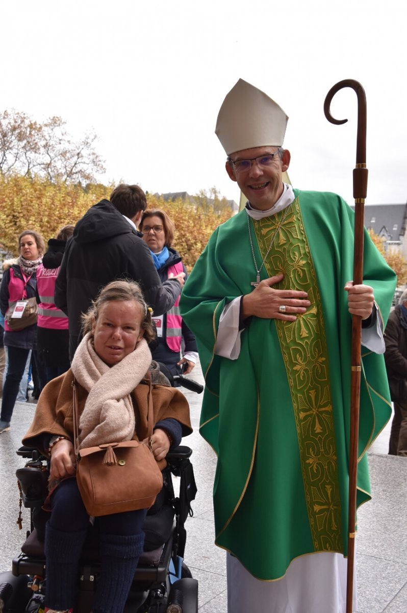 Rencontres européennes à Lourdes avec Fratello 2019. © François-Régis Salefran.