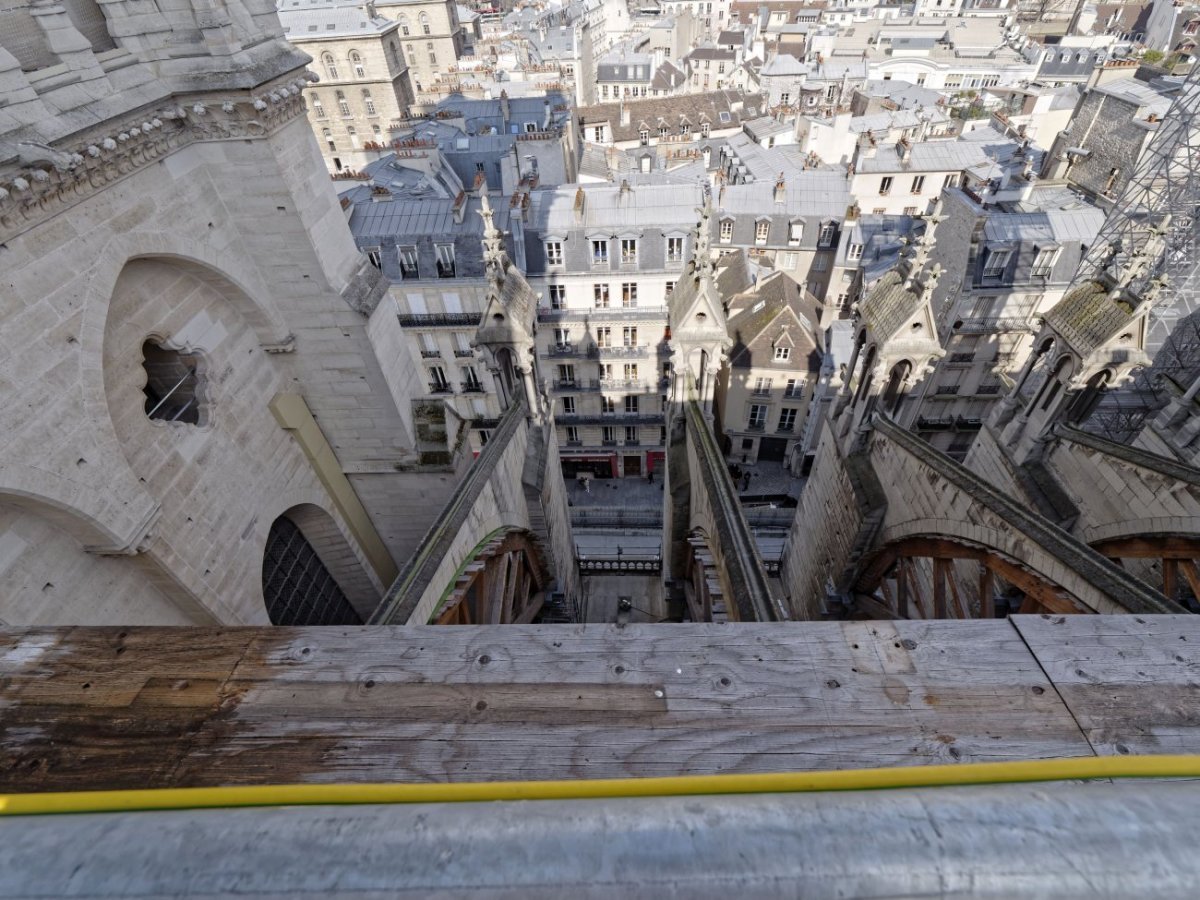 Notre-Dame de Paris, deux ans après. © Yannick Boschat / Diocèse de Paris.