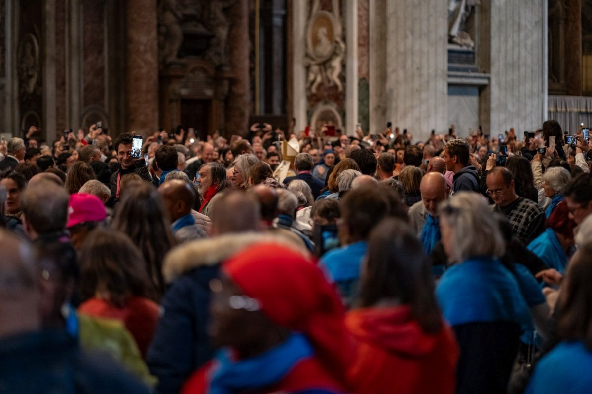 Jubilé des Pauvres à Rome avec Fratello. © Marine Clerc.