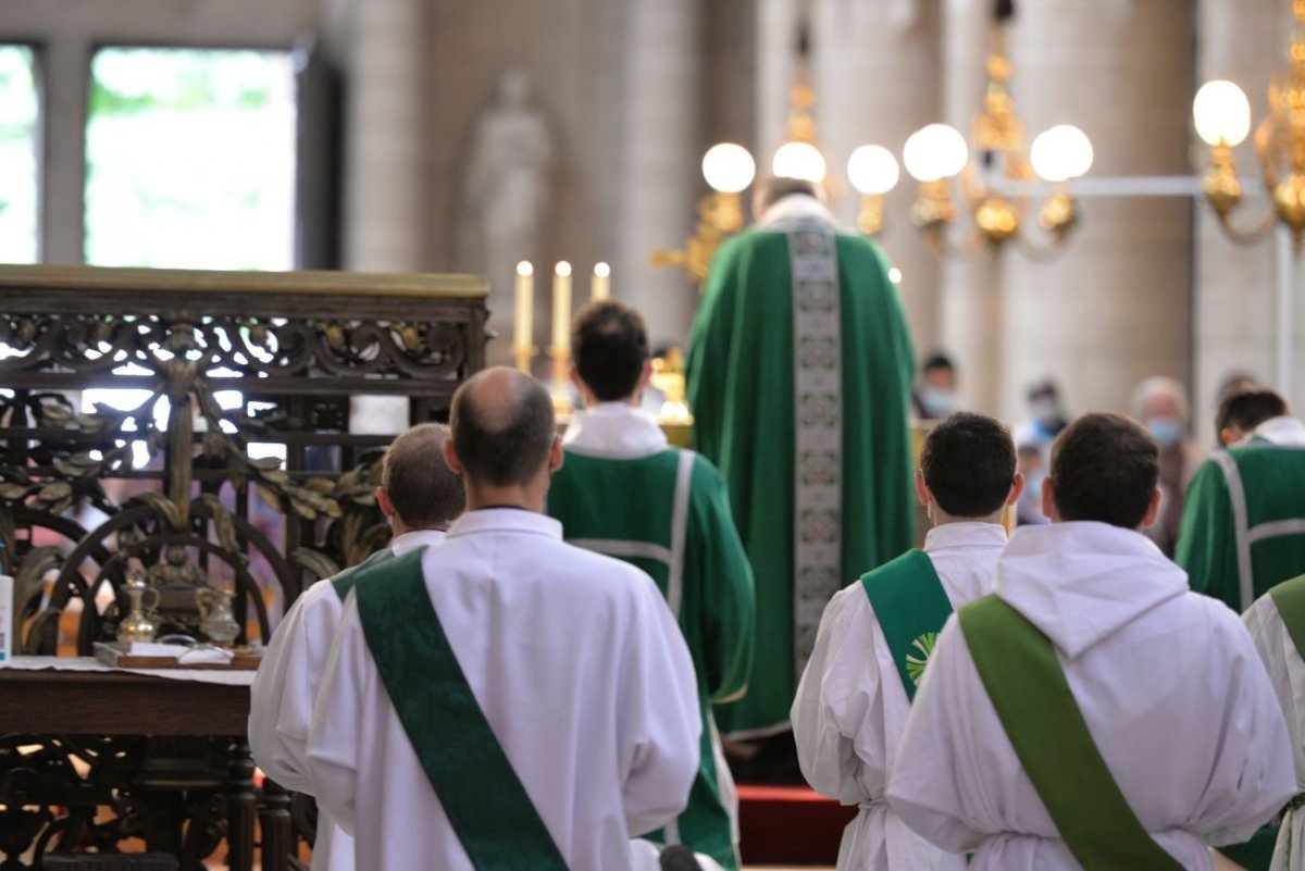 Messe pour les vocations 2021. © Marie-Christine Bertin / Diocèse de Paris.