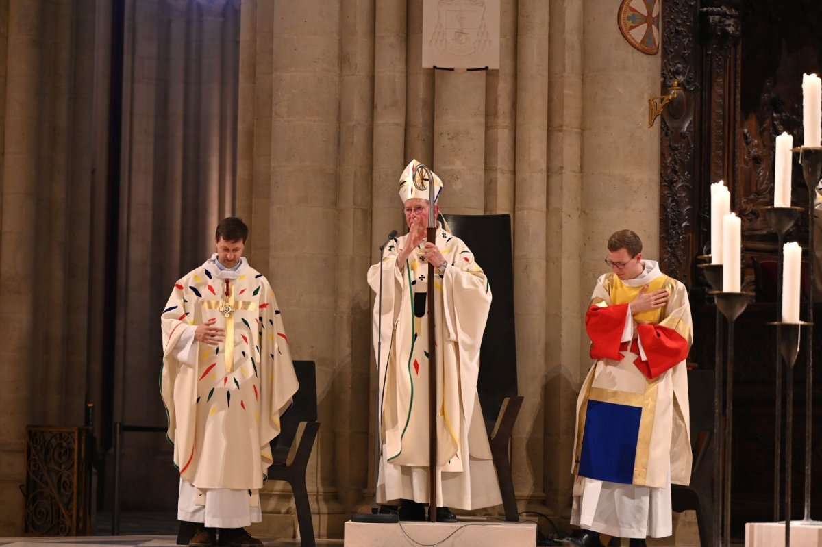 Messe des Jeunes à Notre-Dame de Paris. © Marie-Christine Bertin / Diocèse de Paris.