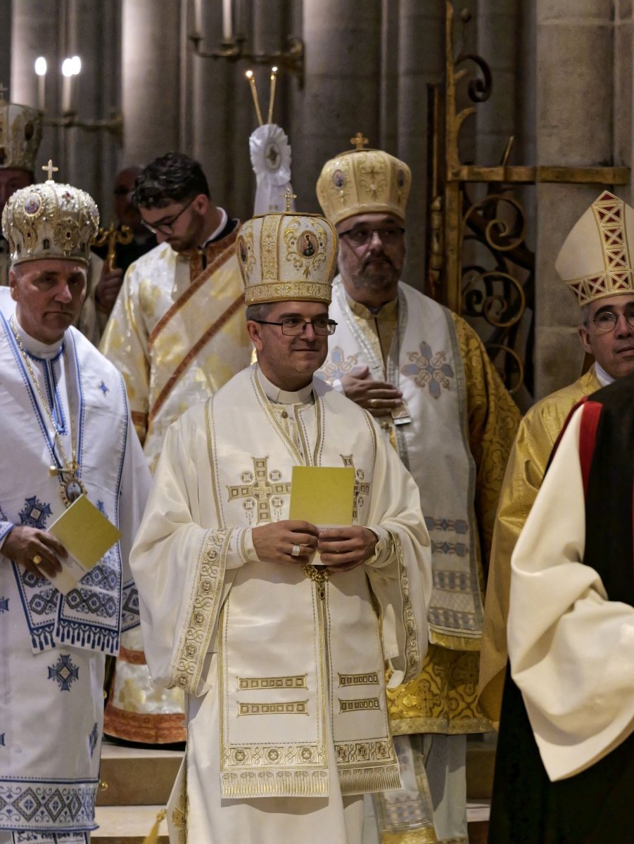 Divine Liturgie pour le bienheureux Cardinal Iuliu Hossu. © Yannick Boschat / Diocèse de Paris.