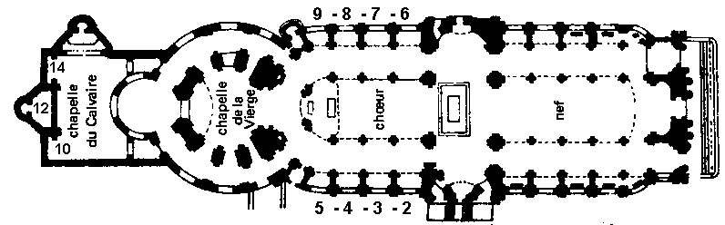 Plan de Saint-Roch. © C. D. A. S.