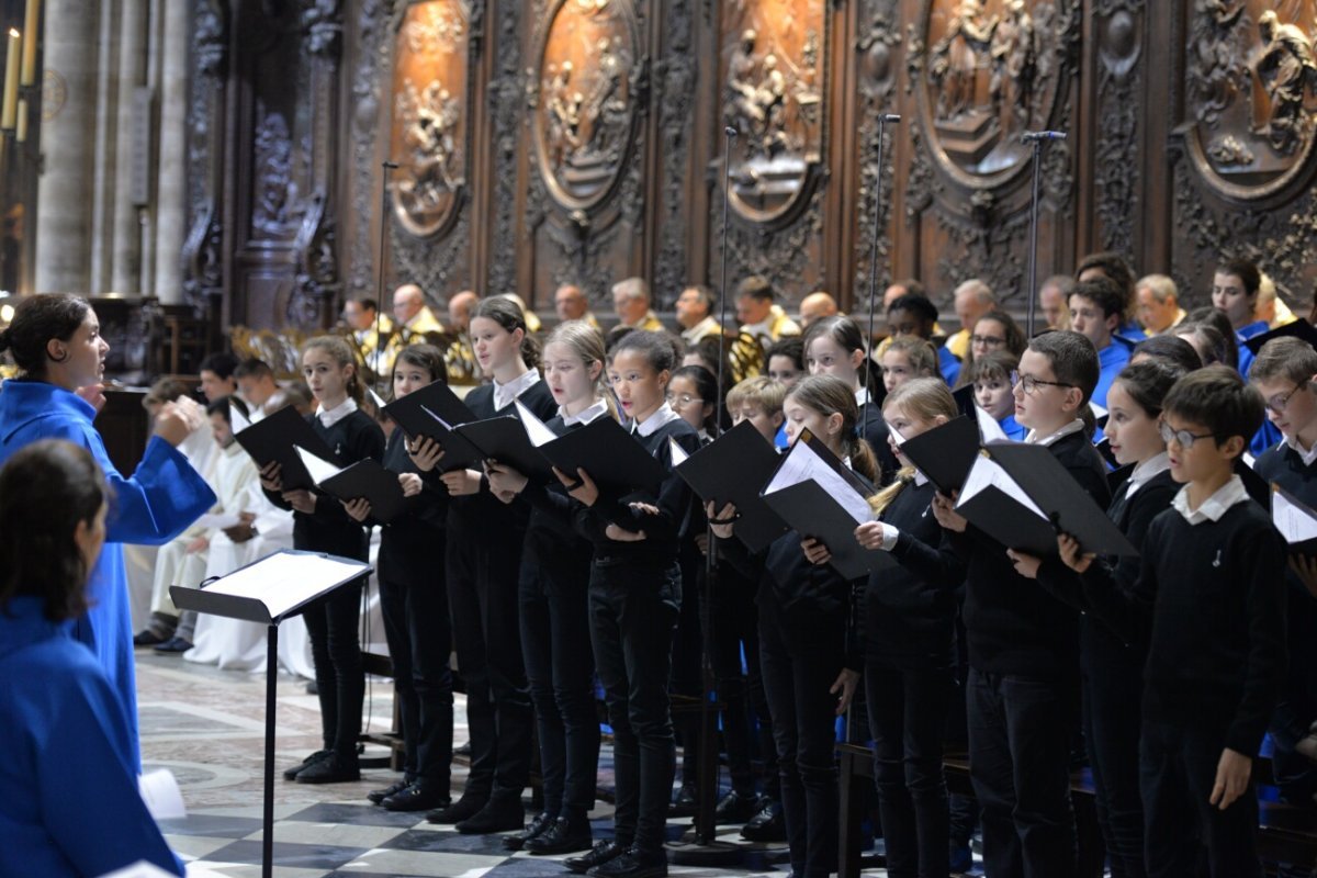 Fête du Chapitre de la cathédrale. © Marie-Christine Bertin / Diocèse de Paris.