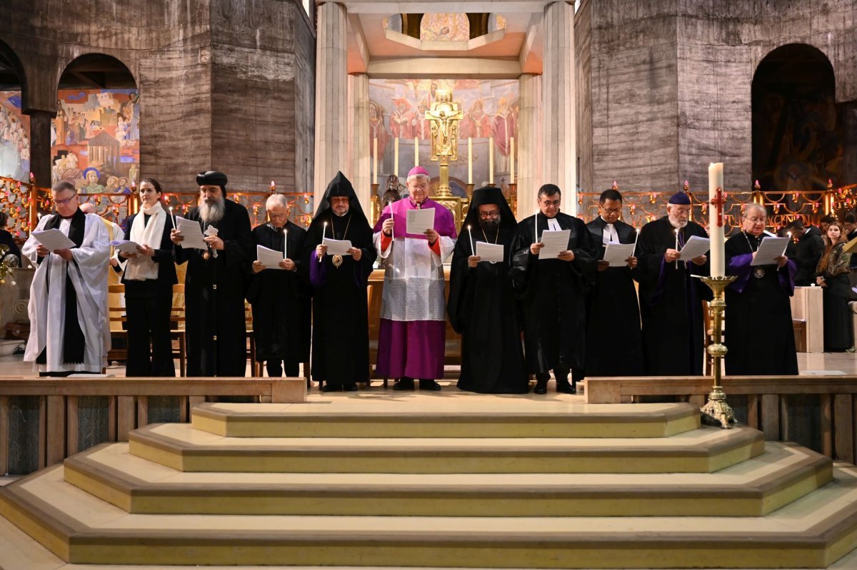 Célébration régionale de la Semaine de l'unité des chrétiens 2026. © Marie-Christine Bertin / Diocèse de Paris.