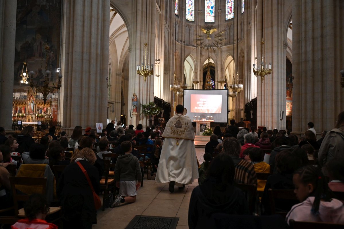 Rassemblement des CM1 2026. © Marie-Christine Bertin / Diocese de Paris.