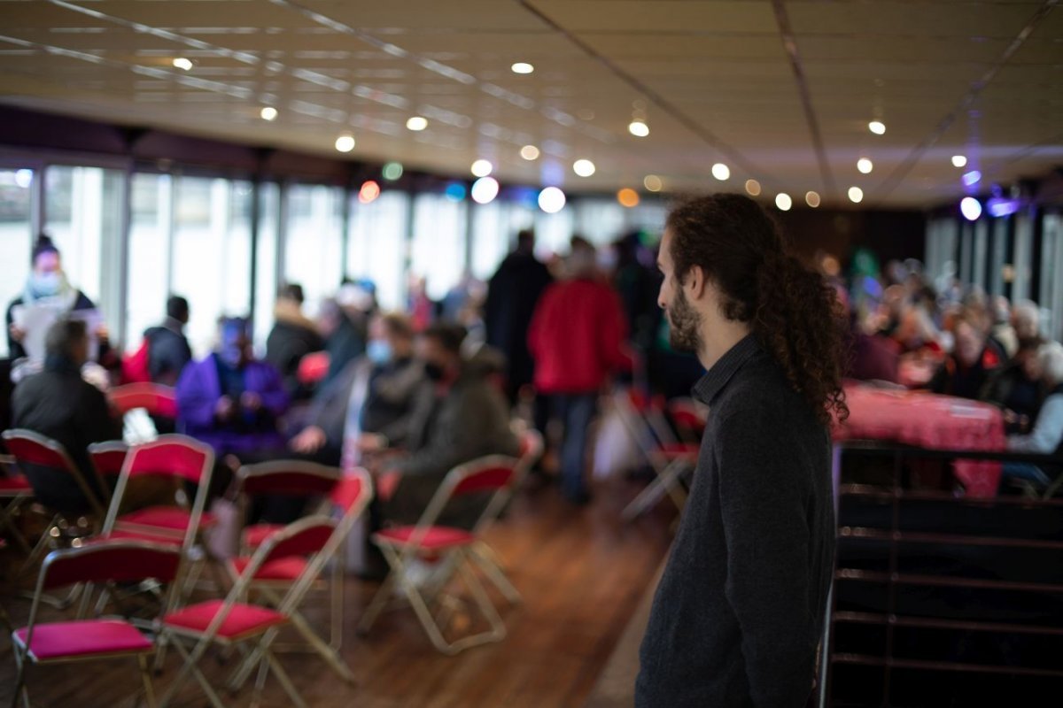 Journée Mondiale des Pauvres 2021. © Grégoire Laffont / Diocèse de Paris.