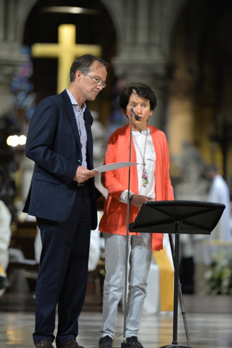 Témoignage de Bernard et Anne-Claire. © Marie-Christine Bertin / Diocèse de Paris.