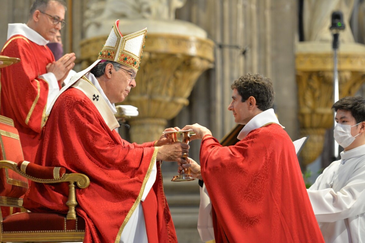 Ordinations sacerdotales 2020. © Marie-Christine Bertin / Diocèse de Paris.