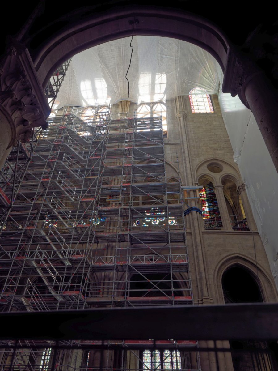 Notre-Dame de Paris, deux ans après. © Yannick Boschat / Diocèse de Paris.