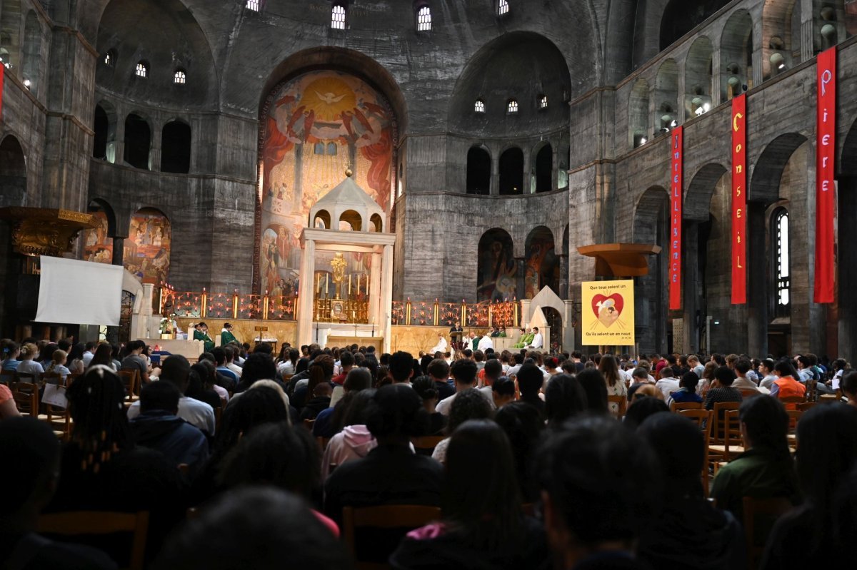 Messe d'envoi au Jubilé des jeunes. © Marie-Christine Bertin / Diocèse de Paris.