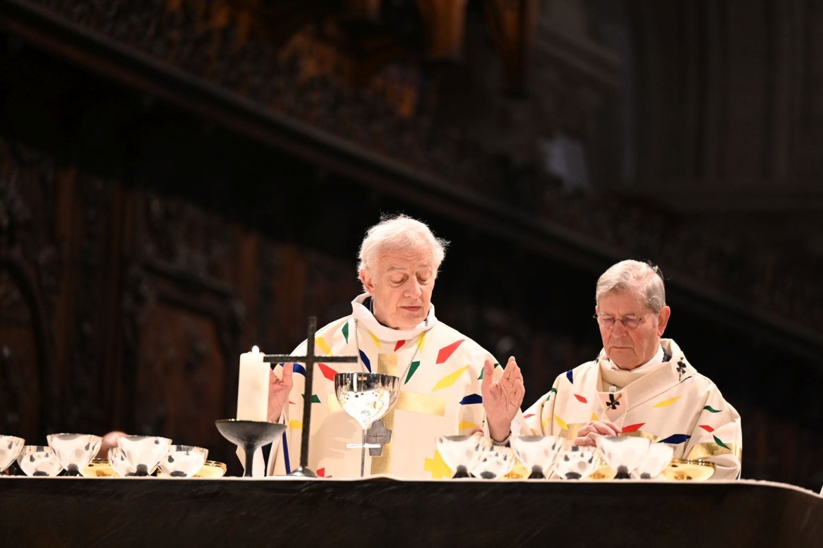 Messe pour les consacrés du diocèse de Paris 2024. © Marie-Christine Bertin / Diocèse de Paris.