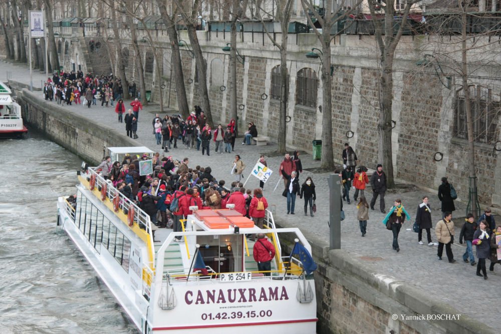 Janvier 2009 : Rassemblement des 6e. En voyage avec Saint Paul 