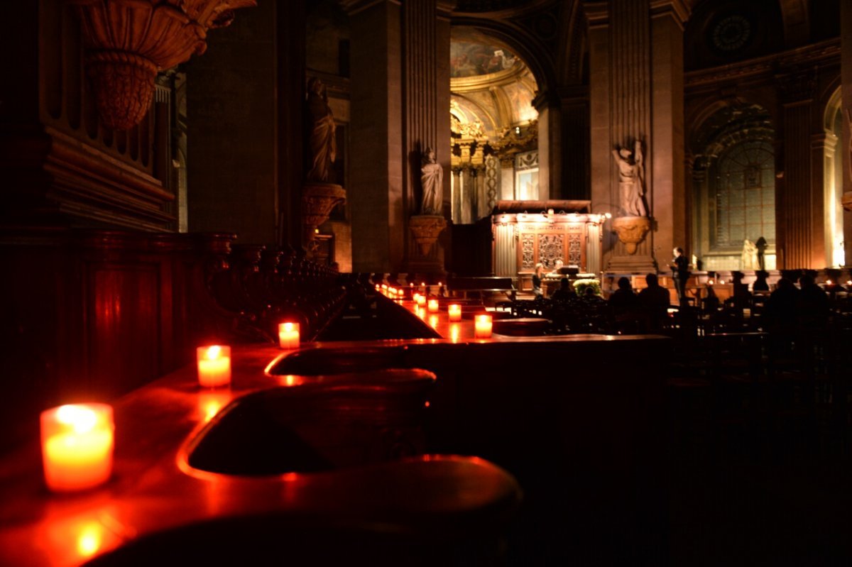 Soirée sainte Geneviève à Saint-Sulpice (6e). © Marie Christine Bertin / Diocèse de Paris.