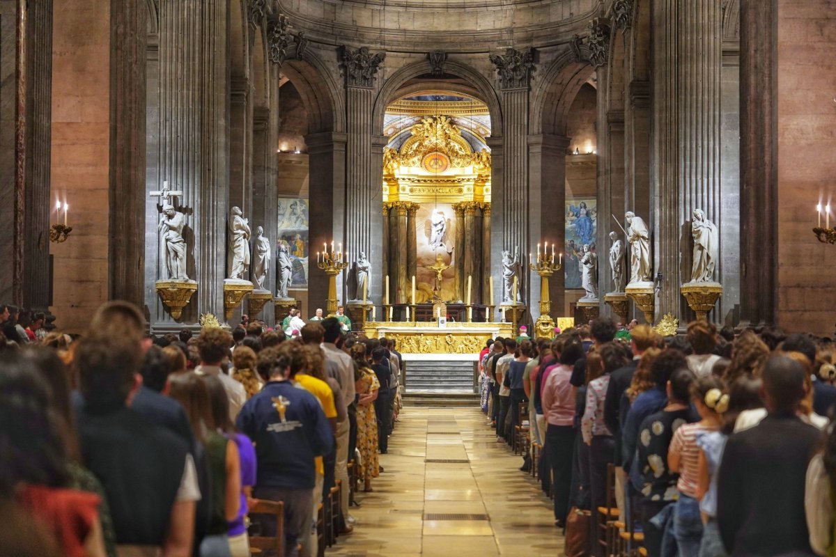 Messe des Etudiants d'IDF 2026. © Illian Callé - Diocèse de Paris.