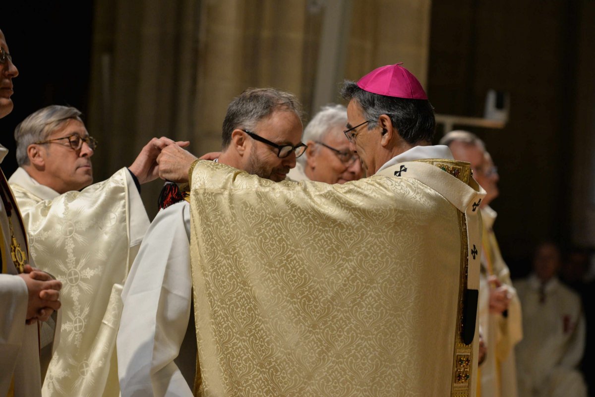 Messe de la fête du Chapitre et du Séminaire. © Marie-Christine Bertin / Diocèse de Paris.