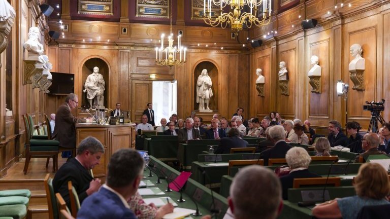 Journée à l'Institut de France. (c) Yannick Boschat / Diocèse de Paris.