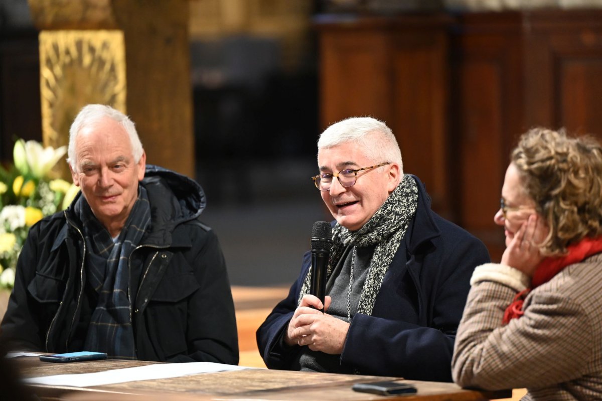 Atelier à Saint-Germain l'Auxerrois. © Marie-Christine Bertin / Diocèse de Paris.