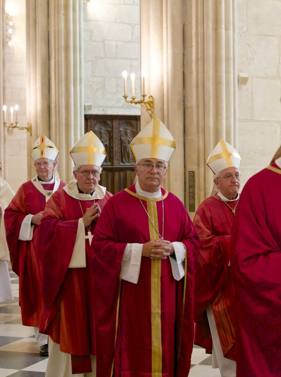 Messe d'action de grâce pour la canonisation des 16 carmélites de Compiègne. © Yannick Boschat / Diocèse de Paris.