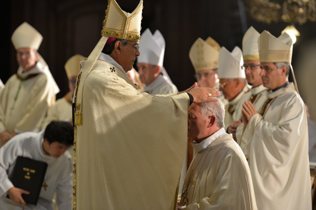 Ordination épiscopale de Mgr Philippe Marsset. © Marie-Christine Bertin / Diocèse de Paris.