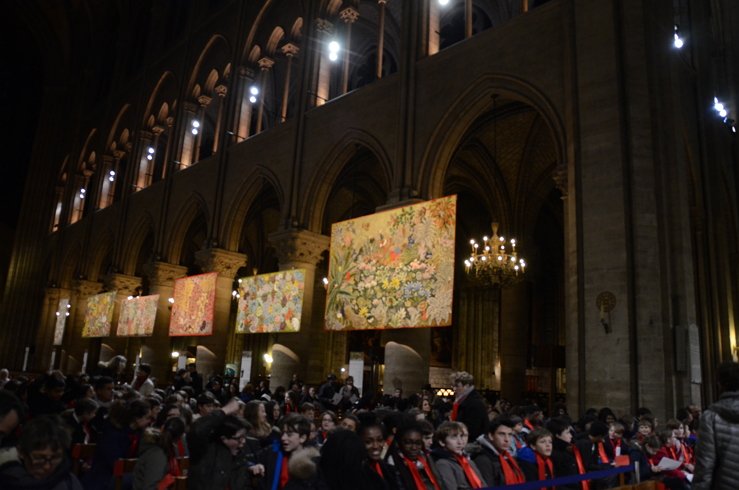 Rassemblement des jeunes confirmés 2015. © M-C Bertin.